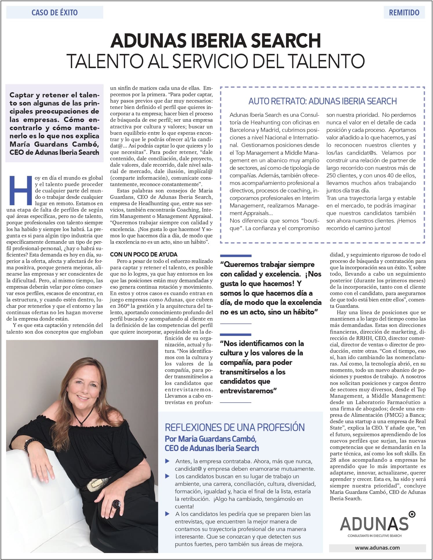 Entrevista en Expansión a Maria Guardans