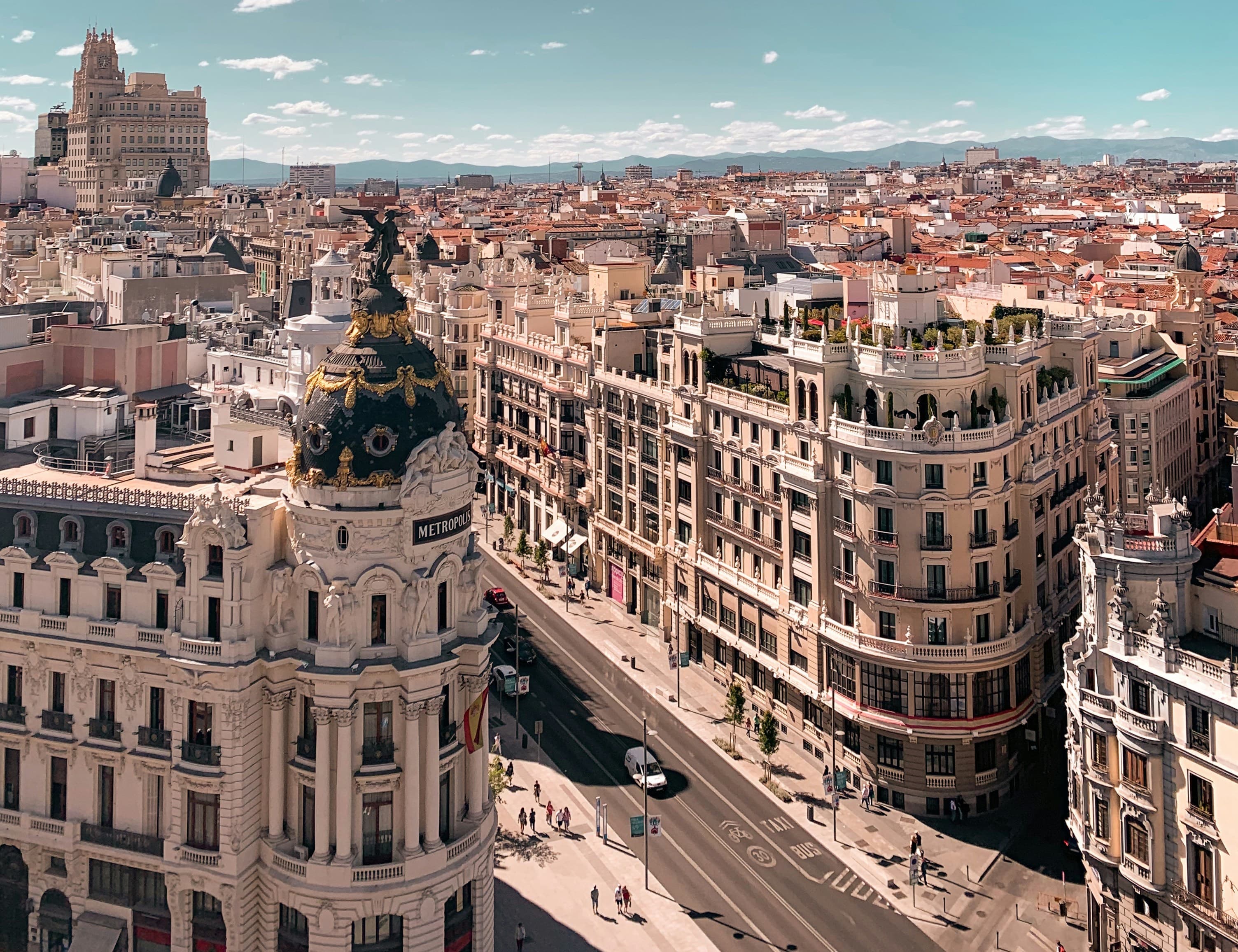 The Madrid office — a different feel, elegant and professional, showing personality of the space